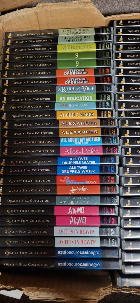 QFC Quality Film Collectie,opruiming collectie losse verkoop, Cd's en Dvd's, Dvd's | Filmhuis, Zo goed als nieuw, Overige gebieden