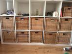 IKEA KALLAX 5x5 kast met 10 Manden, Huis en Inrichting, Ophalen, Met plank(en), Kunststof, Gebruikt