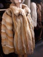 Mega dikke echte bruine FOX bontjas bont jas bontmantel L, Kleding | Dames, Jassen | Winter, Ophalen of Verzenden, Zo goed als nieuw