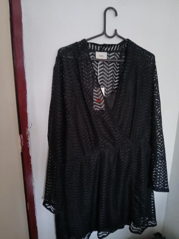 Shoeby Jurkje kleur zwart maat 3xl, Kleding | Dames, Jurken, Nieuw, Maat 46/48 (XL) of groter, Zwart, Boven de knie, Ophalen of Verzenden