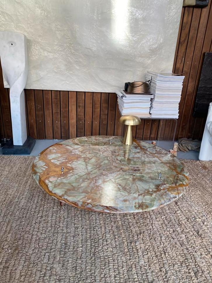 angelo Mangiarotti Salontafel Jaren 60, Huis en Inrichting, Tafels | Salontafels, Gebruikt, Minder dan 50 cm, 50 tot 100 cm, 100 tot 150 cm