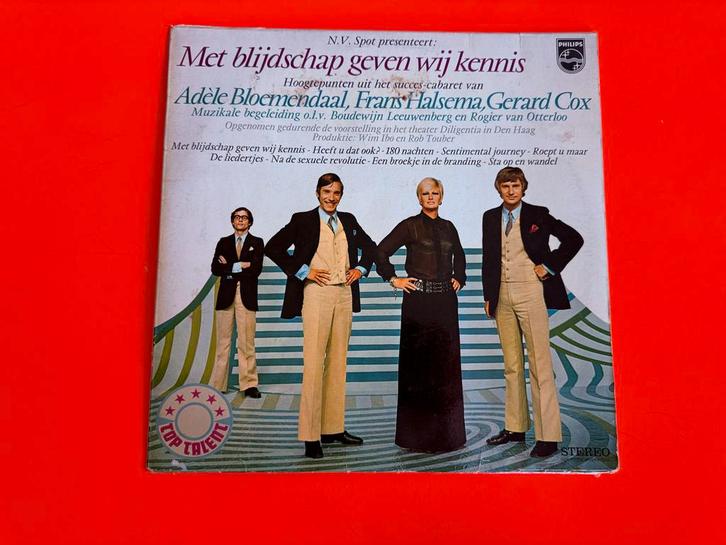 Vinyl - Met Blijdschap geven wij kennis, Cd's en Dvd's, Vinyl | Nederlandstalig, Gebruikt, Overige genres, 12 inch, Ophalen of Verzenden