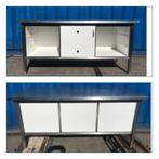 Buitenkeuken RVS werkbank met trespa kasten met 1 deurtje, Tuin en Terras, Buitenkeukens, Ophalen, Gas