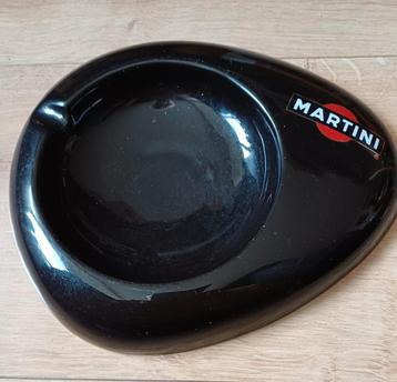 Zwarte Martini reclame asbak. beschikbaar voor biedingen