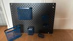Wandrek zwart en blauw. ikea, Ophalen of Verzenden, Zo goed als nieuw, Video