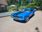 Ford mustang 1968 v8, lpg, schijfremmen, Auto's, Automaat, 5000 cc, Zwart, Blauw