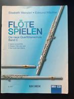 Flöte spielen Ricordi Band C met CD, Muziek en Instrumenten, Bladmuziek, Ophalen of Verzenden, Gebruikt, Les of Cursus, Dwarsfluit of Piccolo