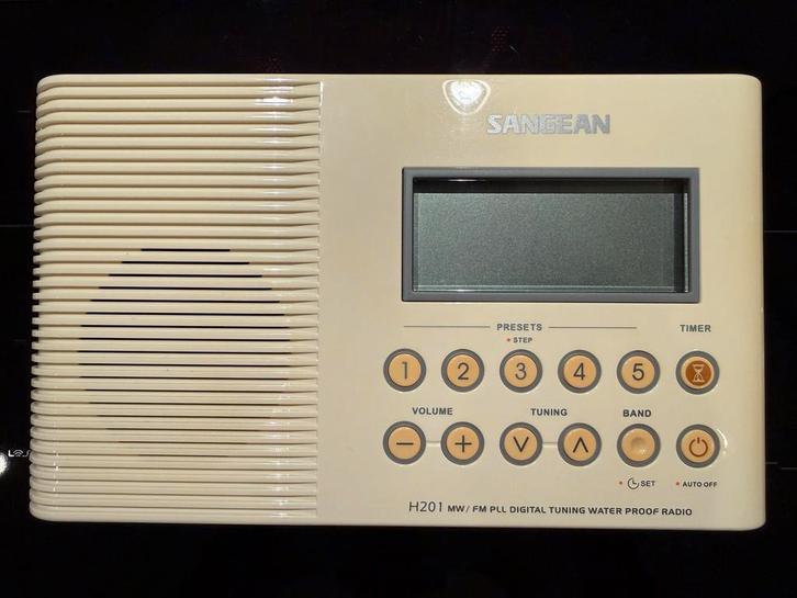 Sangean H201 - NOODRADIO en Waterdicht., Audio, Tv en Foto, Radio's, Gebruikt, Radio, Ophalen