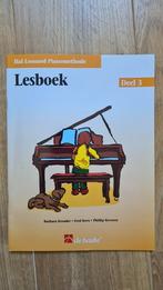 Hal leonard pianomethode lesboek deel 3, Muziek en Instrumenten, Ophalen of Verzenden, Zo goed als nieuw, Les of Cursus