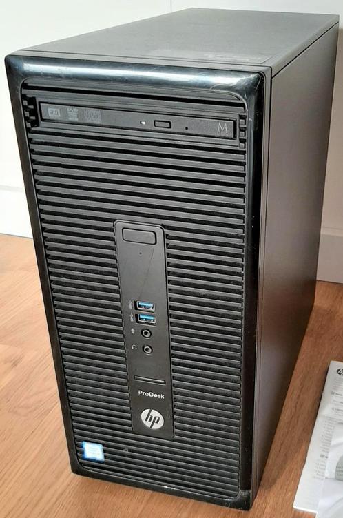 HP Prodesk 400 G3 MT - Core i3 - SSD + HDD - Win10, Computers en Software, Desktop Pc's, Gebruikt, 3 tot 4 Ghz, HDD, SSD, 8 GB