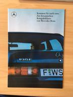 Autofolder/Brochure Mercedes - Benz 190 Kompaktklasse   1987, Boeken, Nieuw, Overige merken, Ophalen of Verzenden