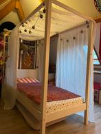 Eenpersoons hemelbed wit, Ophalen of Verzenden, Zo goed als nieuw, Overige typen