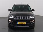 Jeep Compass 1.3T Limited | Trekhaak | Navigatie | Parkeerca, Auto's, Jeep, 4 cilinders, 150 pk, Leder en Stof, Zwart