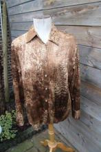 Blouse bruin Gerry Weber mt 46 Vaste prijs AANBIEDING, Kleding | Dames, Blouses en Tunieken, Bruin, Maat 46/48 (XL) of groter
