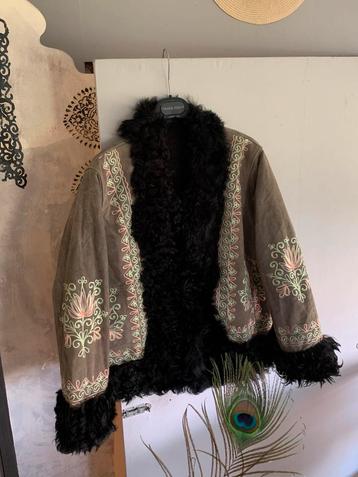 Afghaanse jas M bohemian embroidery jacket beschikbaar voor biedingen