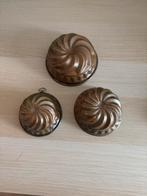 3 oude bakvormen, Ophalen of Verzenden