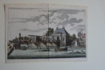 AMSTERDAM HEILIGEWEG STADSPOORT 1663 Gravure O. DAPPER E30 beschikbaar voor biedingen