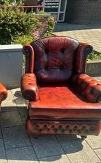 Chesterfield, Huis en Inrichting, Fauteuils, Ophalen of Verzenden, Gebruikt, 75 tot 100 cm
