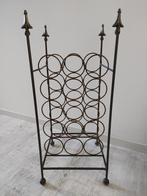 Wijnrek, Ophalen, Zo goed als nieuw, Metaal, Minder dan 50 cm