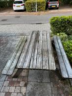 Gratis picknick tafel, Ophalen, Gebruikt, Rechthoekig, Hout