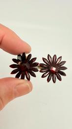 Antiek glas geslepen broche, verguld van achteren., Sieraden, Tassen en Uiterlijk, Antieke sieraden, Ophalen of Verzenden, Broche