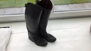 Mooie leren rijlaarzen Petrie maat 38 beschikbaar voor biedingen