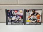 PS1 Racer Goes USA! & NBA Live 2002, Gebruikt, 1 speler, Ophalen of Verzenden, Vanaf 3 jaar