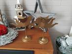 2 engelen kandelaars, Diversen, Kerst, Ophalen of Verzenden