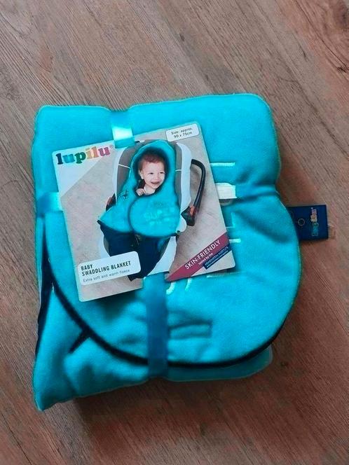 NIEUW Lupilu Little Super Pilot baby wikkel deken blauw, Kinderen en Baby's, Dekens, Slaapzakjes en Inbakerproducten, Nieuw, Overige typen