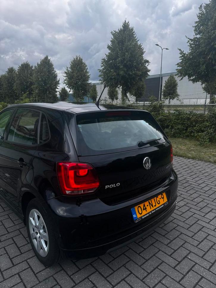 Volkswagen Polo 1.2 TDI 75PK 5D Bluemotion 2010 Zwart, Auto's, Volkswagen, Bedrijf, Apple Carplay, Diesel, A, Hatchback, Handgeschakeld