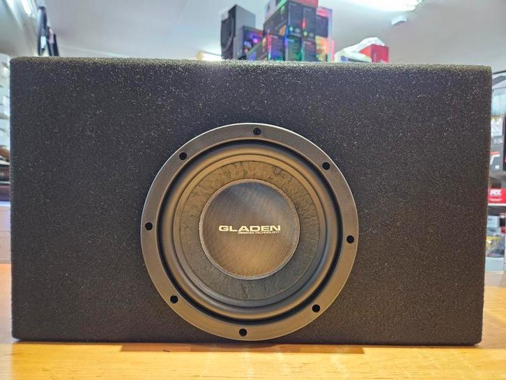 GLADEN SUBWOOFERKIST 8INCH 20CM, Auto diversen, Autospeakers, Nieuw, Ophalen of Verzenden