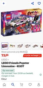LEGO Friends 41107 Popster Limousine, Ophalen of Verzenden, Zo goed als nieuw