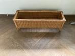 Rotan plantenbak vintage, Tuin en Terras, Bloembakken en Plantenbakken, Ophalen, Tuin, Minder dan 30 cm, Rond