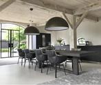 B&B Husk Dining Chairs Nieuw en uit voorraad leverbaar, Zwart, Nieuw, Ophalen of Verzenden, Stof