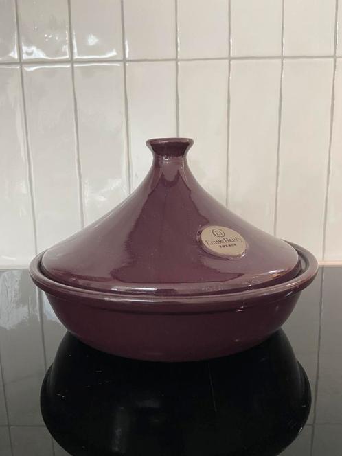 Tajine Emile Henry 26 cm, Huis en Inrichting, Keuken | Potten en Pannen, Zo goed als nieuw, Ophalen