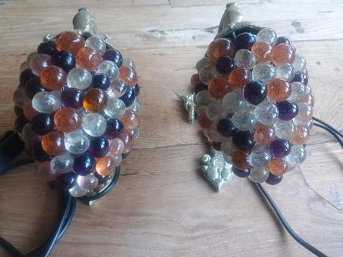 2 Murano stijl druiventros lampen van glas, Antiek en Kunst, Antiek | Lampen, Ophalen of Verzenden