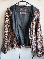 Panterprint cropped luchtig jasje maat S panter leopard, Kleding | Dames, Jassen | Zomer, Bruin, Primark, Ophalen of Verzenden