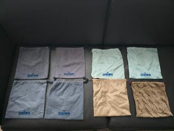 8 x Daiwa oldschool emblem tournament molen zakjes  beschikbaar voor biedingen
