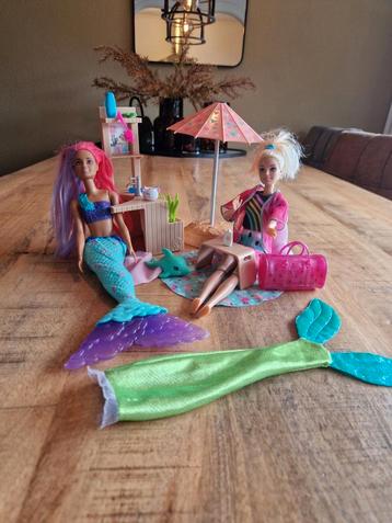 Barbie strand/zeemeerminset beschikbaar voor biedingen