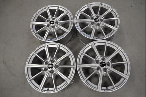 Originele 18" Audi A3 S3 velgen 57.1 ET46 5x112 Zilver, Auto-onderdelen, Banden en Velgen, Velg(en), 18 inch, Personenwagen, Gebruikt