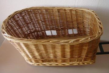 Basil Pasja Hondenfietsmand L riet incl. montageplaat/beugel beschikbaar voor biedingen