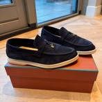 Loro Piana Summer Charms Walk - Argo Blue Melange - maat 36, Ophalen of Verzenden, Zo goed als nieuw, Blauw, Instappers