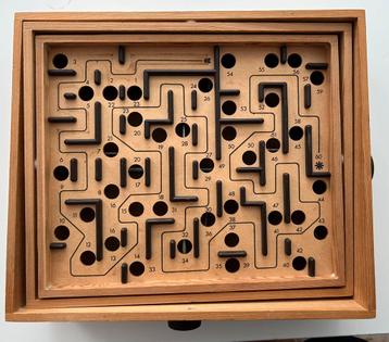 Vintage Brio Labyrinth Houten Spel beschikbaar voor biedingen