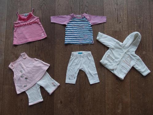 Meisjes kledingpakket pakket baby 56 jurkje jasje longsleeve, Kinderen en Baby's, Babykleding | Baby-kledingpakketten, Zo goed als nieuw