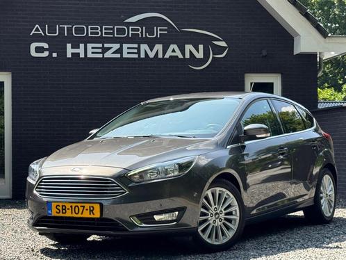 Ford Focus 1.0 Titanium 125PK Navigatie 94DKM NAP Stoelverwa, Auto's, Ford, Bedrijf, Te koop, Focus, ABS, Airbags, Airconditioning