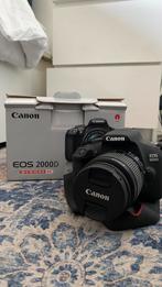 Canon EOS 2000D + lens, Audio, Tv en Foto, Fotocamera's Digitaal, Spiegelreflex, Canon, Zo goed als nieuw, Ophalen