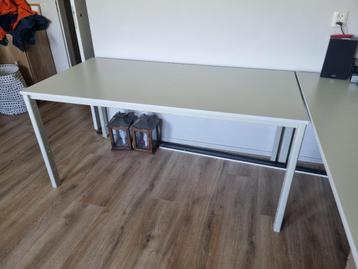 2 Drentea Mooie rechthoekige kantine bureau tafel 160 bij 80 beschikbaar voor biedingen