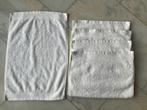 5 Witte Gastendoekjes , Ophalen of Verzenden, Gebruikt, Wit, Gastendoekje