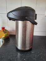 Thermoskan met pomp, Ophalen