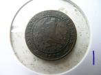 Cent 1881 (nr 1), Postzegels en Munten, Munten | Nederland, Ophalen of Verzenden, Koning Willem III, 1 cent, Losse munt
